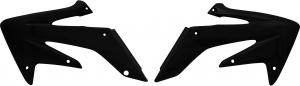 Racetech radiator kappen Zwart Honda CRF 250R 04-09 & CRF 250X 04-18