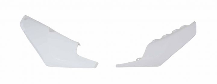 UFO Onderste Zijnummerborden Wit Husqvarna TC/FC 125/250/350/450 19- & TE 250/300 20 & FE 250/350/450/501 20