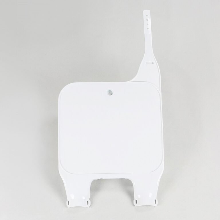 UFO voornummerplaat Wit / Upside Down fork Honda CR 125R/250R 95-99 & CR 500R 95-99