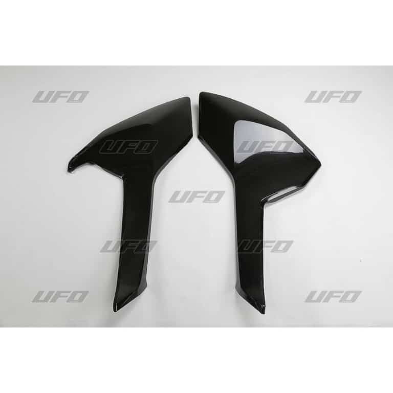 UFO zijnummerborden Zwart Husqvarna TC 125 16-18 & TC 250 17-18 & FC 250/350/450 16-18 & TE 250/300 17-19 & FE 250/350/450/501 17-19