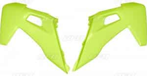 UFO radiator kappen Fluor Geel Husqvarna TC/FC 125/250/350/450 19- & FE/TE 125/150/250/300/450/501 20-