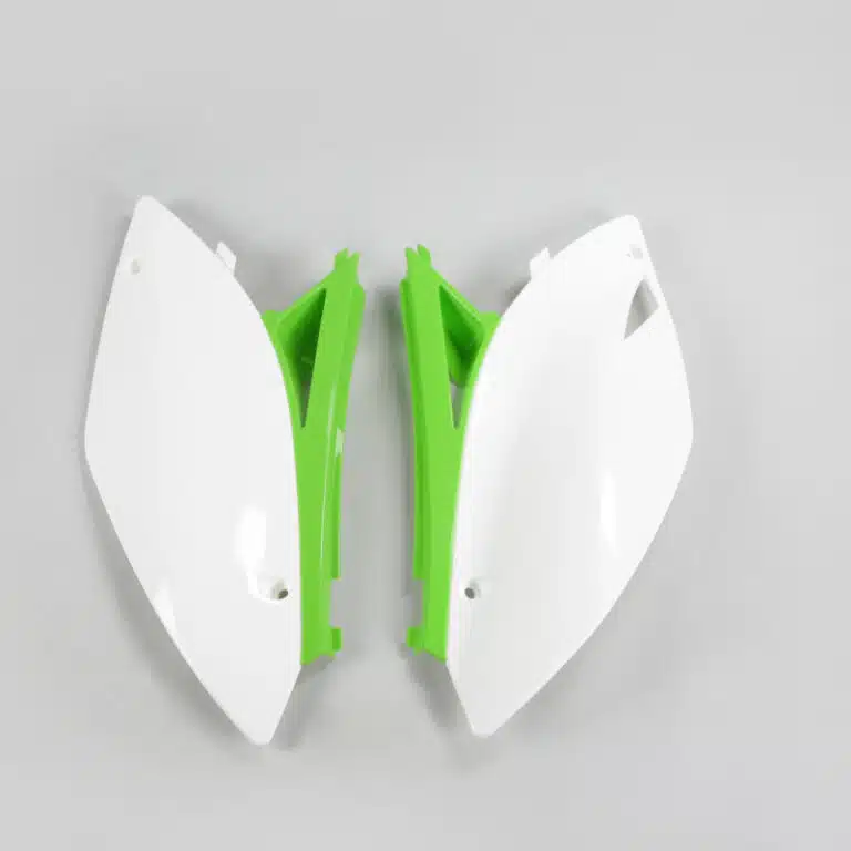 UFO Zijnummerborden OEM Kleur Kawasaki KX 250F 2009-2012 & KX 450F 2009-2011