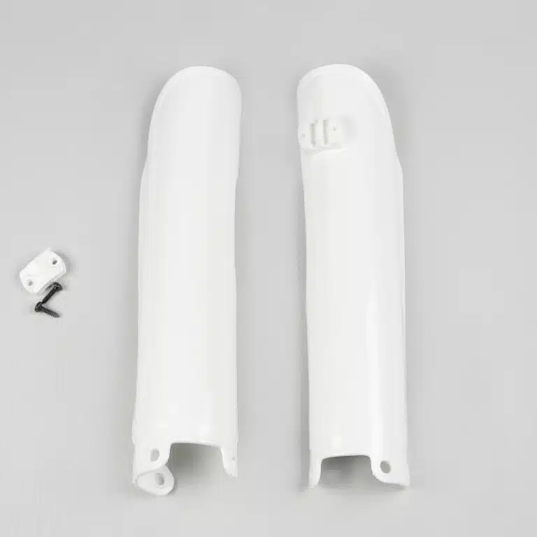 Cemoto voorvork beschermers Wit KTM EXC 125/200 00-07 & EXC 250 99-07 & EXC 300 98-07 & EXC 380 00-01 & EXC-F 250/400/450/525 00-07 & SX 125/250 00-07 & SX 200 03-04 & SX-F 250 06-07