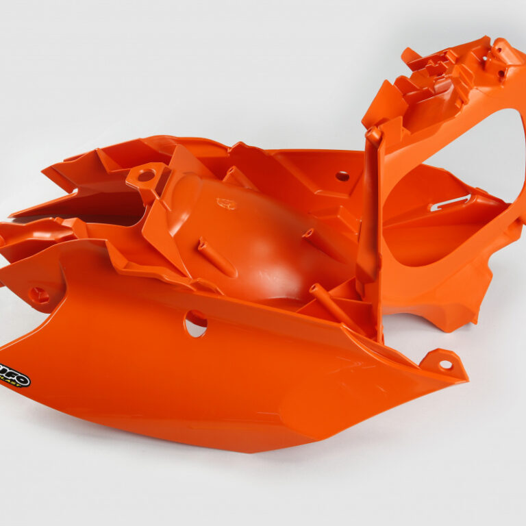 UFO Zijnummerborden + Airbox Oranje KTM SX 125/150 11-15 & SX 250 11-16 & SX-F 250/350/450 11-15 & EXC 200/250/300/450/500 12-16 & EXC-F 250/350 12-16