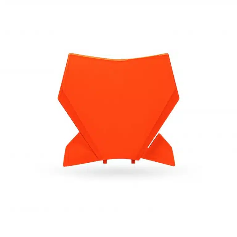 UFO Voornummerplaat Fluor Oranje KTM SX 125/150/250/300 2023- & SX-F 250/350/450 2023-