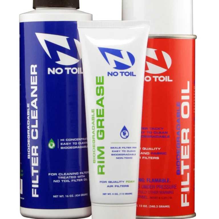 No Toil luchtfilter olie 340.2 gram aerosol + luchtfilter cleaner 454 gram + Luchtfilterbak vet 113 gram ( set 3 pack )