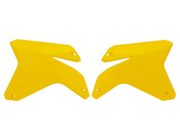 Racetech/WRP radiator kappen Geel Suzuki RM-Z 450 2005-2006