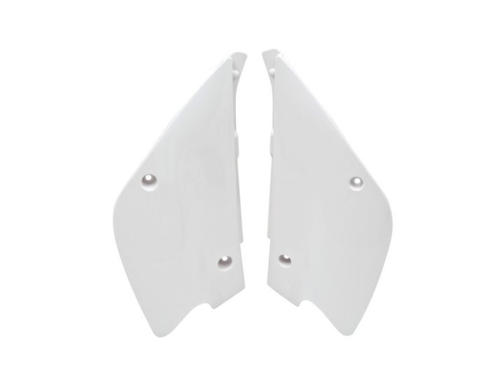 Racetech Zijnummerborden Wit Kawasaki KX 85 1998-2013 & KX 100 2004-2008 & Suzuki RM 100 2003-2008