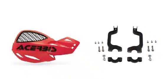 Acerbis Vented Uniko Handkappen Rood / Zwart