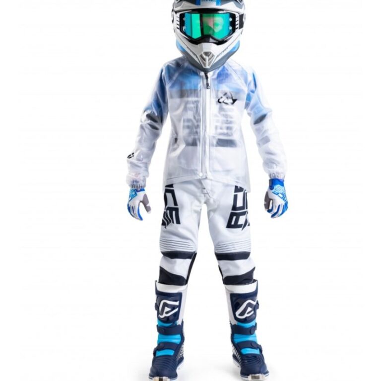 Acerbis Regenjas Transparant Kinder Maat L/XL