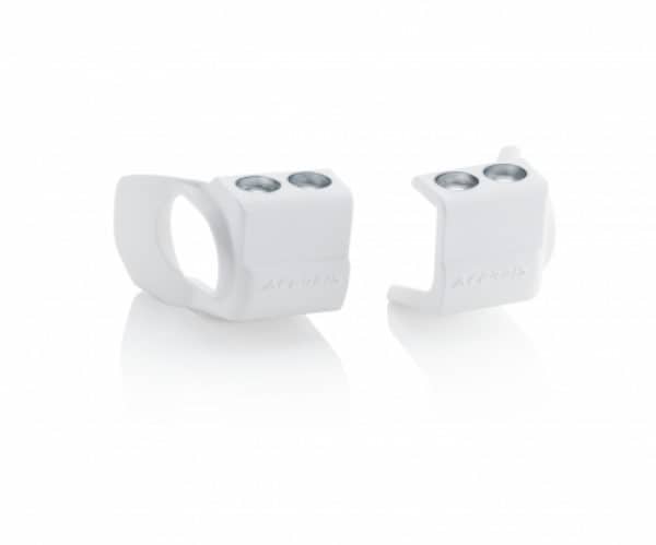 Acerbis voorpoot beschermer wit Yamaha YZ 125/250 08- & YZ 250F/450F 07- & WR 250F 20 & WR 450F 19-20