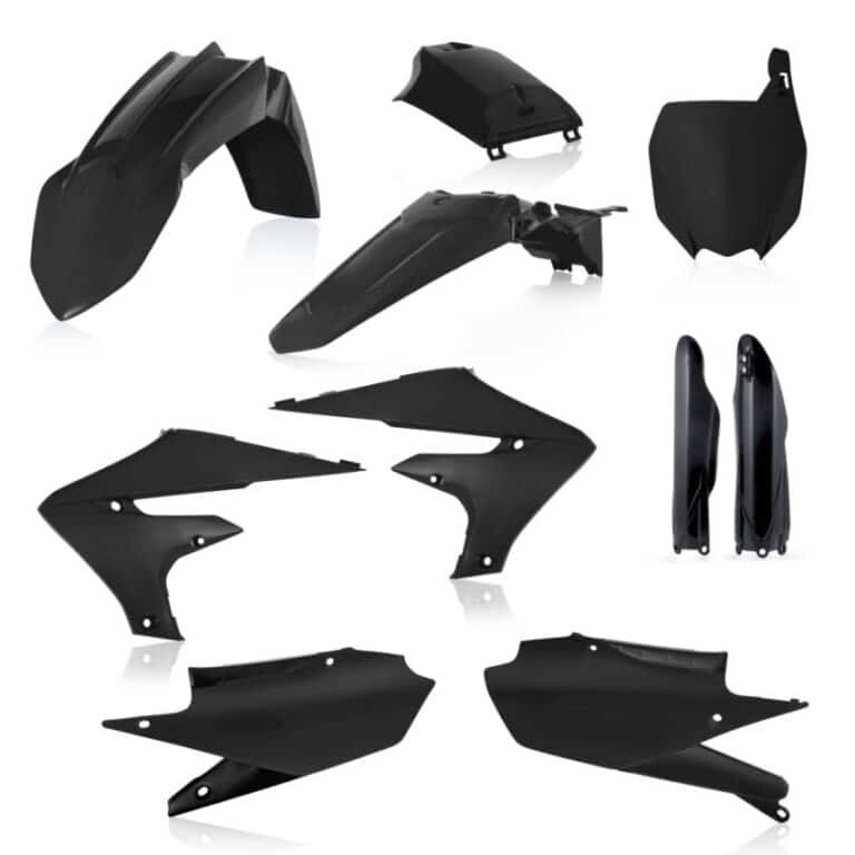 Acerbis plastic kit Zwart Yamaha YZ 250F 2019-2023 & YZ 450F 2018-2022