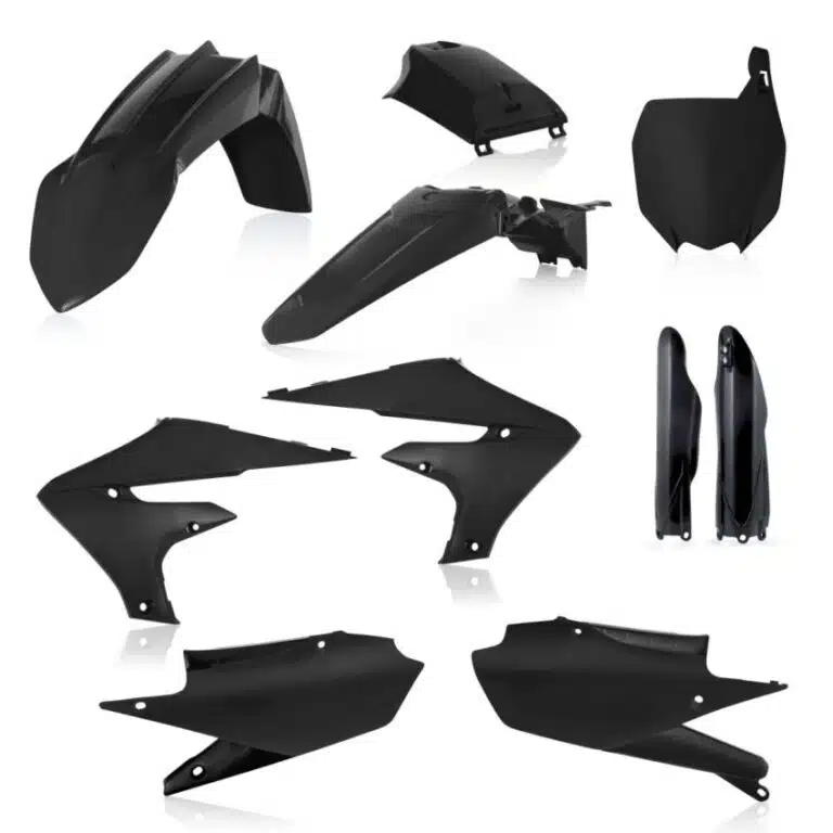 Acerbis plastic kit Zwart Yamaha YZ 250F 2019-2023 & YZ 450F 2018-2022
