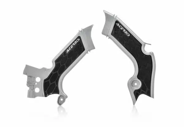 Acerbis X-Grip frame beschermers Grijs / Zwart Kawasaki KX 250F 2021- & KX 450F 2019-