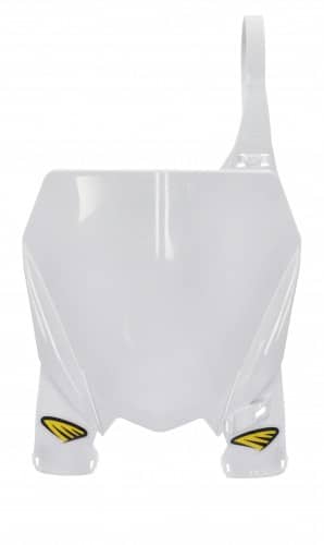Cycra Stadium voornummerplaat Wit Yamaha YZ 250F 2019-2023 & YZ 450F 2018-2022 & Fantic XX/XXF 125/250/450 2021-2023