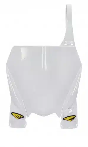 Cycra Stadium voornummerplaat Wit Yamaha YZ 250F 2019-2023 & YZ 450F 2018-2022 & Fantic XX/XXF 125/250/450 2021-2023