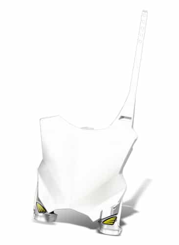 Cycra Stadium voornummerplaat Wit Kawasaki KX 250F 2017-2024 & KX 450F 2016-2023