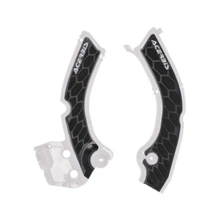 Acerbis X-Grip frame beschermers wit / zwart Triumph TF 250X 2024- & TF 450RX 2024-