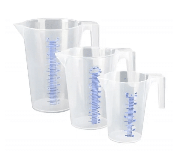 Pressol maatbeker olie 0,5L / 1L & 2L ( 3 pack )
