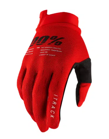 100% handschoenen Itrack Rood Maat XL