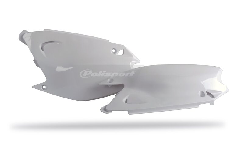 Polisport Zijnummerborden Wit Kawasaki KX 125/250 2003-2008