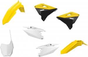 Polisport plastic kit restyle Originele kleur Suzuki RM 125/250 2001-2008