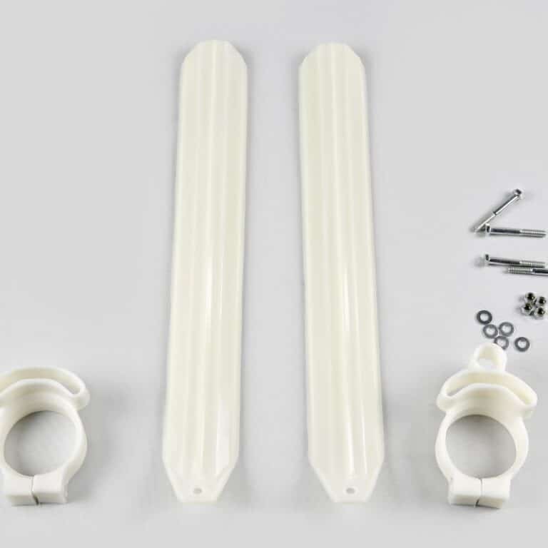 UFO voorvork beschermers Neutrale kleur voor KTM met WP Power voorvork Up Side Down 4054