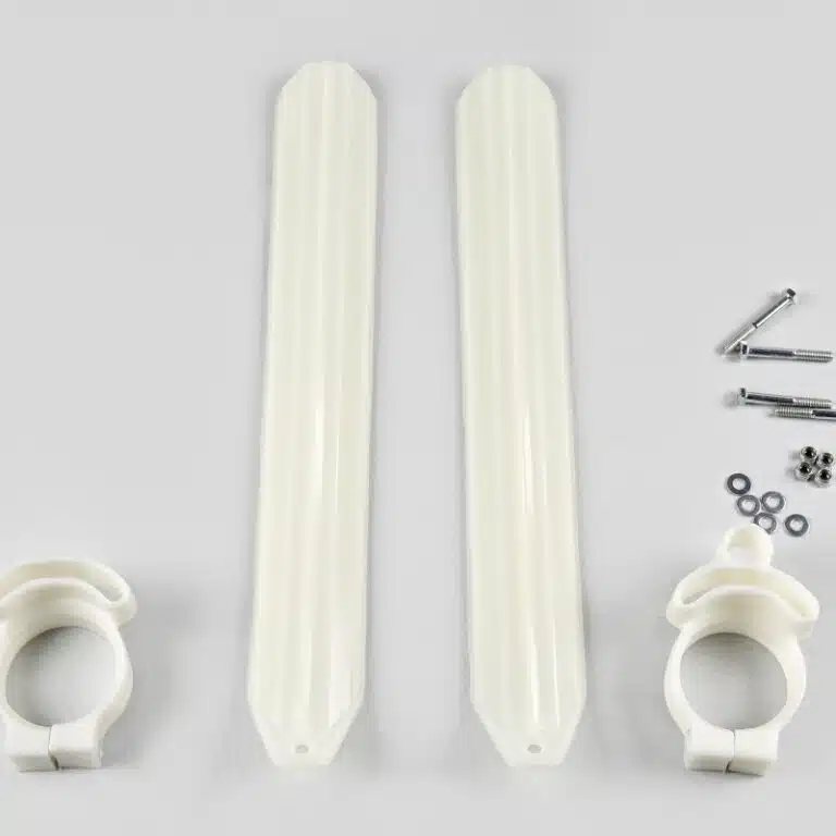 UFO voorvork beschermers Neutrale kleur voor KTM met WP Power voorvork Up Side Down 4054