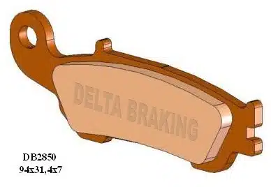 Delta Braking Sintered Voor remblokken DB2850 Type N