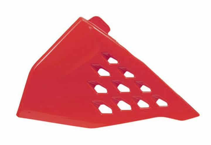 Racetech luchtfilterkap vented links Gas Gas rood KTM SX/SXF 2019- EXC 2020- & Gas Gas EC/MC 125/250/300/350F 2021-