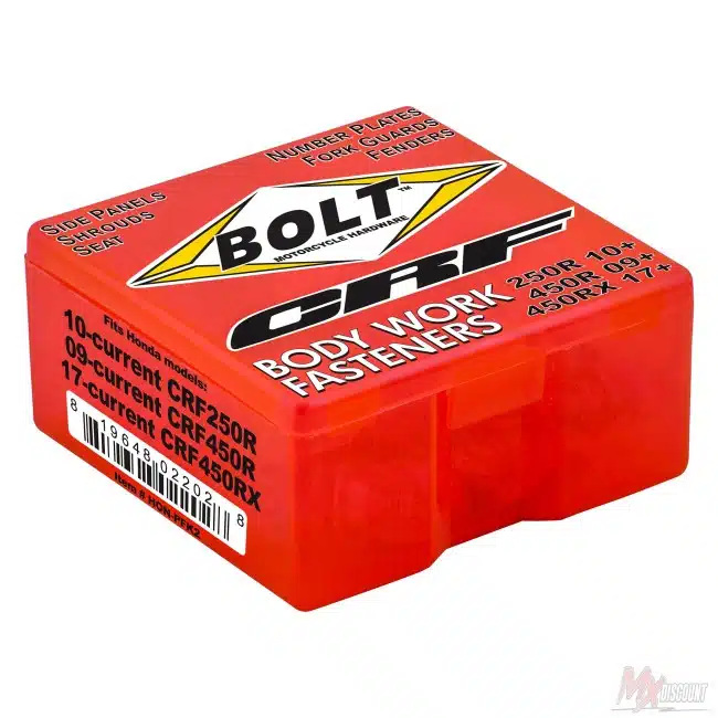 Bolt Volledige plastic set schroeven set Honda CRF 250R 10-21 & CRF 450R 09-20 & CRF 450RX 17-20