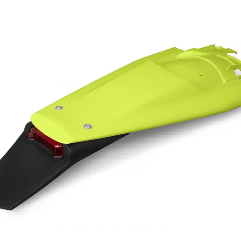 UFO Enduro Achterspatbord Fluor Geel Husqvarna TE/FE 250-501 2024-
