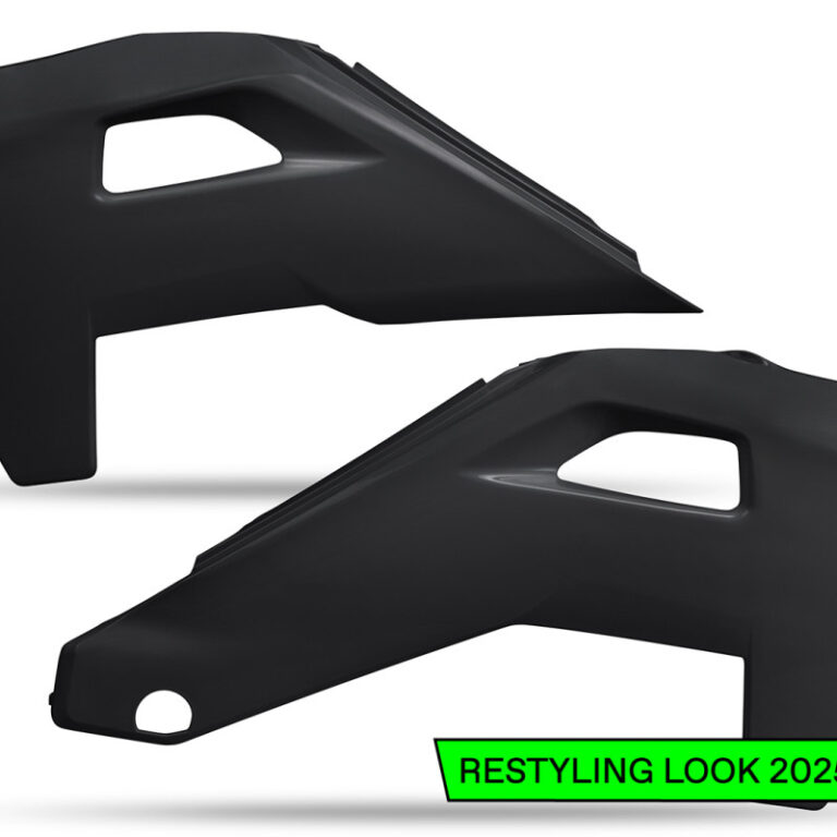 UFO radiator kappen Zwart Husqvarna TC/FC 125/250/350/450 2023- & TE 250/300 24- & FE 250/350/450/501 24-