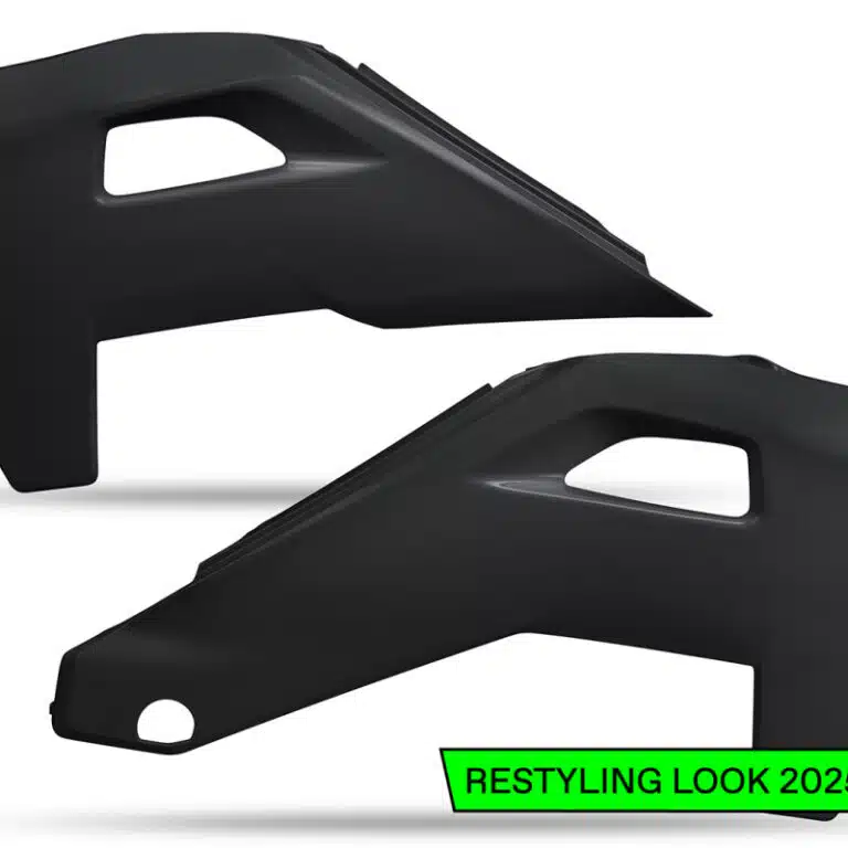 UFO radiator kappen Zwart Husqvarna TC/FC 125/250/350/450 2023- & TE 250/300 24- & FE 250/350/450/501 24-