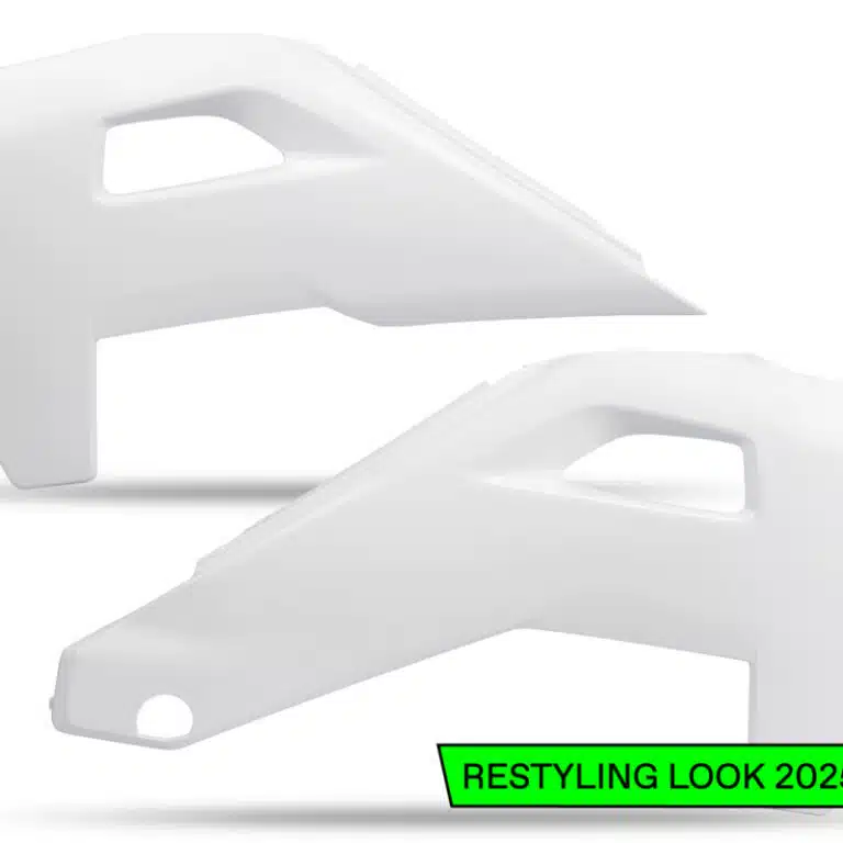 UFO radiator kappen Wit 2020 Husqvarna TC/FC 125/250/350/450 2023- & TE 250/300 24- & FE 250/350/450/501 24-