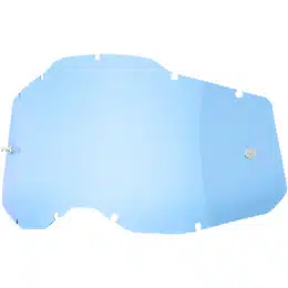 X-Fun blauwe lens voor 100% accuri 2/strata 2/racecraft 2 tear off lens