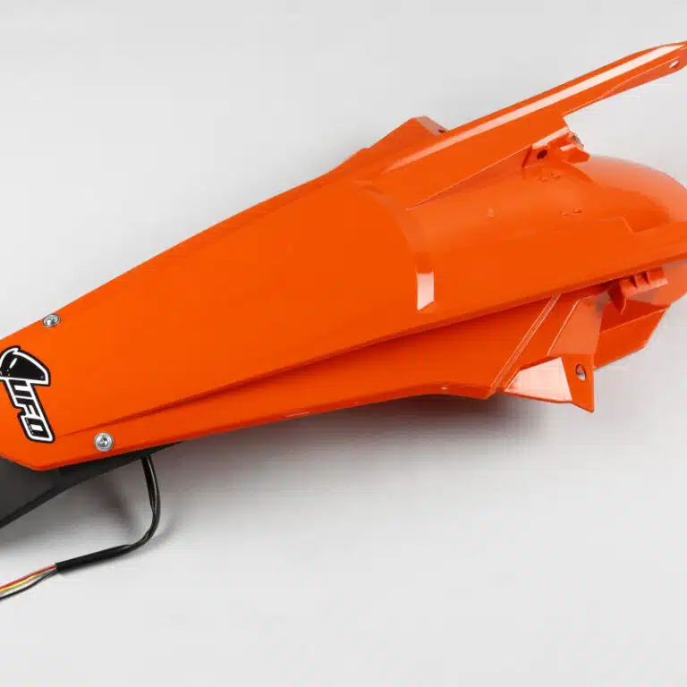 UFO Enduro achterspatbord Oranje KTM EXC 125/150/250/350/450/500 17-19