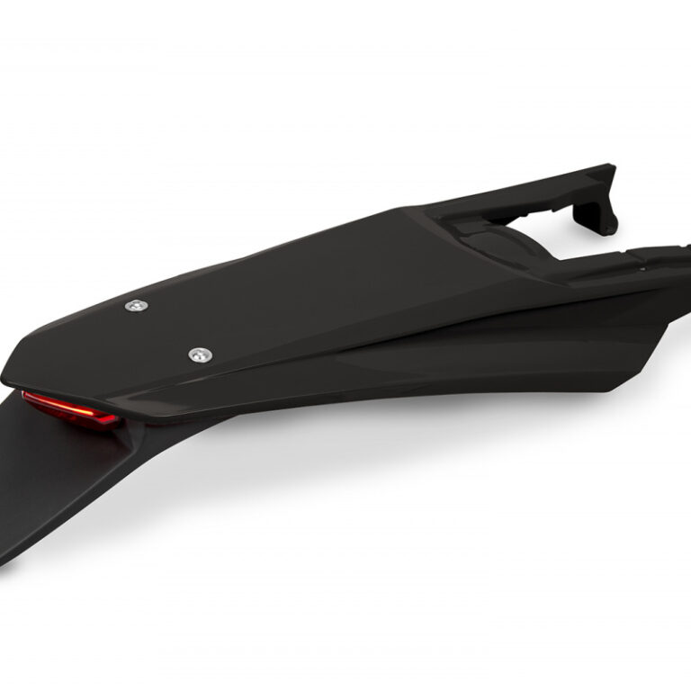 UFO Enduro achterspatbord Zwart KTM EXC/F 125/150/250/350/450/500 24-