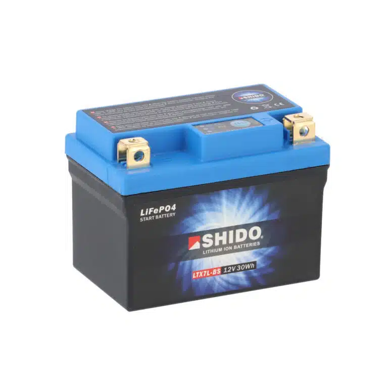 Shido accu LTX7L-BS LION -S- Lithium