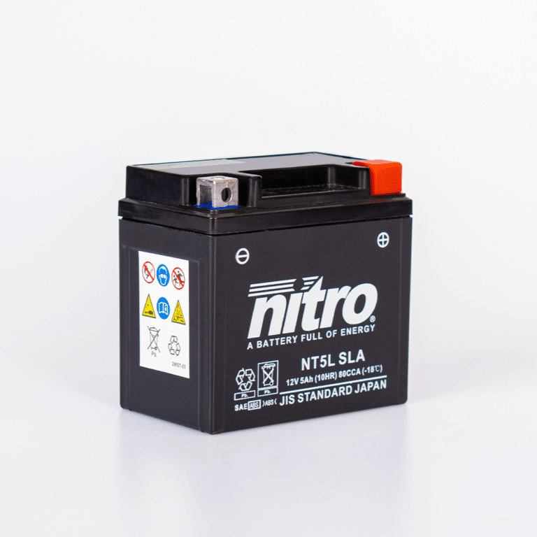 Nitro accu NT5L SLA AGM GEL gesloten Lood-zuur