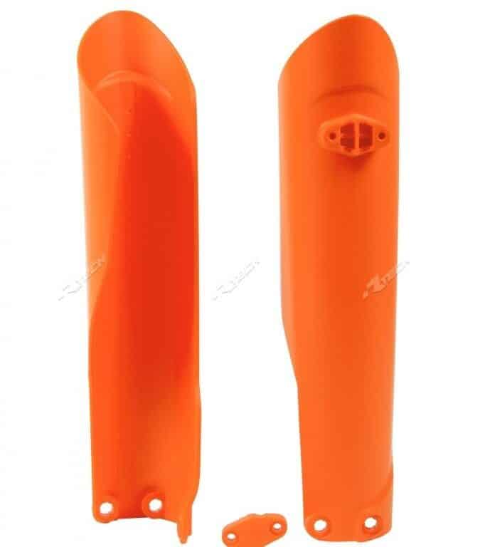 Racetech voorvork beschermers Oranje 2016 KTM SX 125/150/250 15- & SX-F 250/350/450 15- & EXC 250/300 16- & EXC-F 250/350/450/500 16- & Husqvarna TC/FC 85/125/250/350/450 15