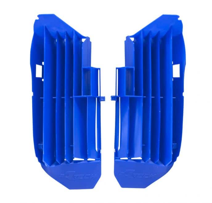 Racetech reinforced radiator roosters/lamellen blauw Yamaha YZ 250F 2024- & YZ 450F 2023-