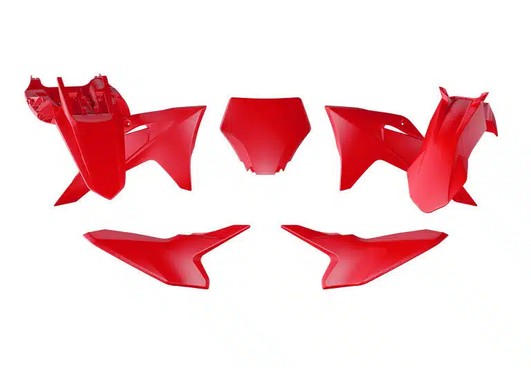 Racetech plastic kit OEM 2025/Rood Gas Gas MC 50 2024-