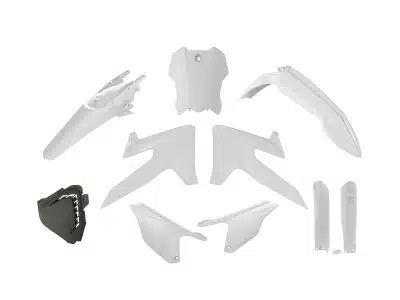 Racetech plastic kit Wit Triumph TF 250X 2024- & TF 450RC 2025-