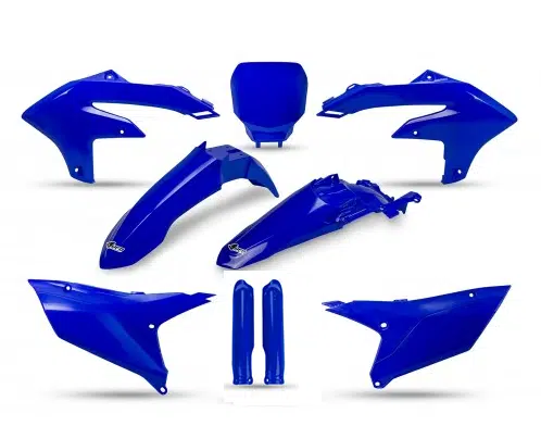 UFO plastic kit Blauw Yamaha YZ 250F 2024- & YZ 450F 2023 ( full kit )
