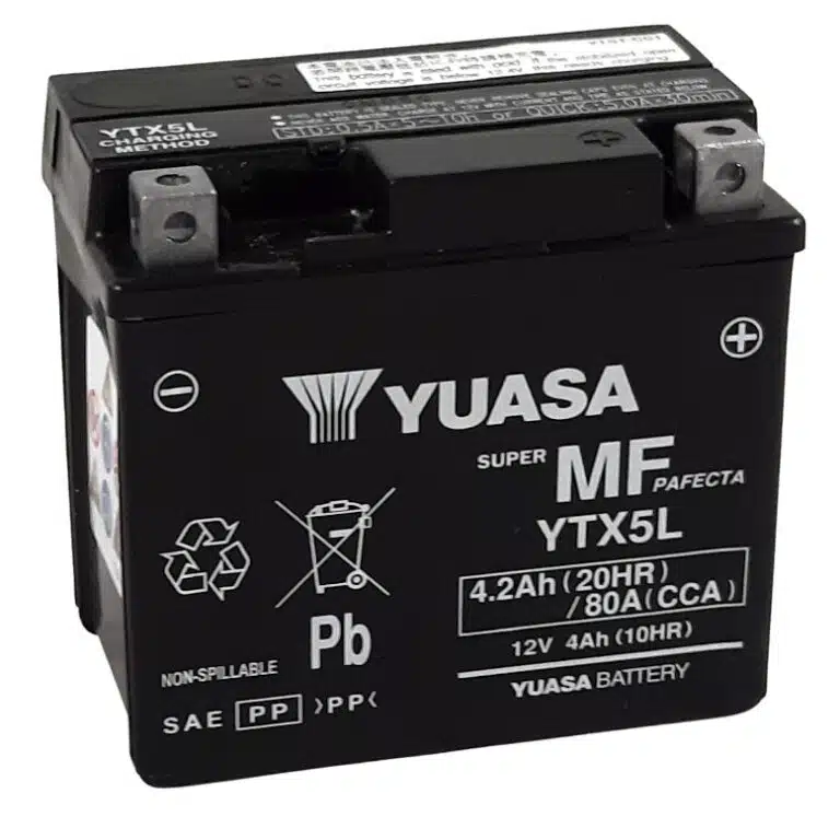 Yuasa accu YTX5L -Y- AGM gesloten lood-zuur