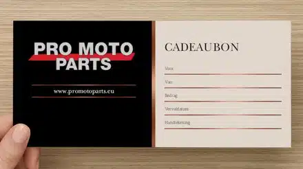 Cadeaubon 40 euro Pro Moto Parts