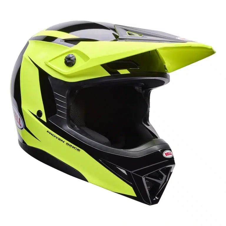 BELL MX-10 Jeugd/Kinder Helm Talon Geel / Zwart 2026 collectie