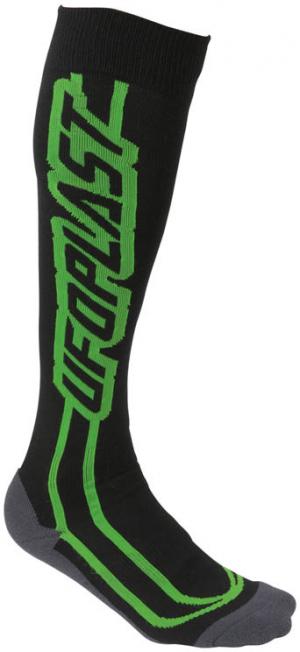 UFO sokken MX zwart / groen
