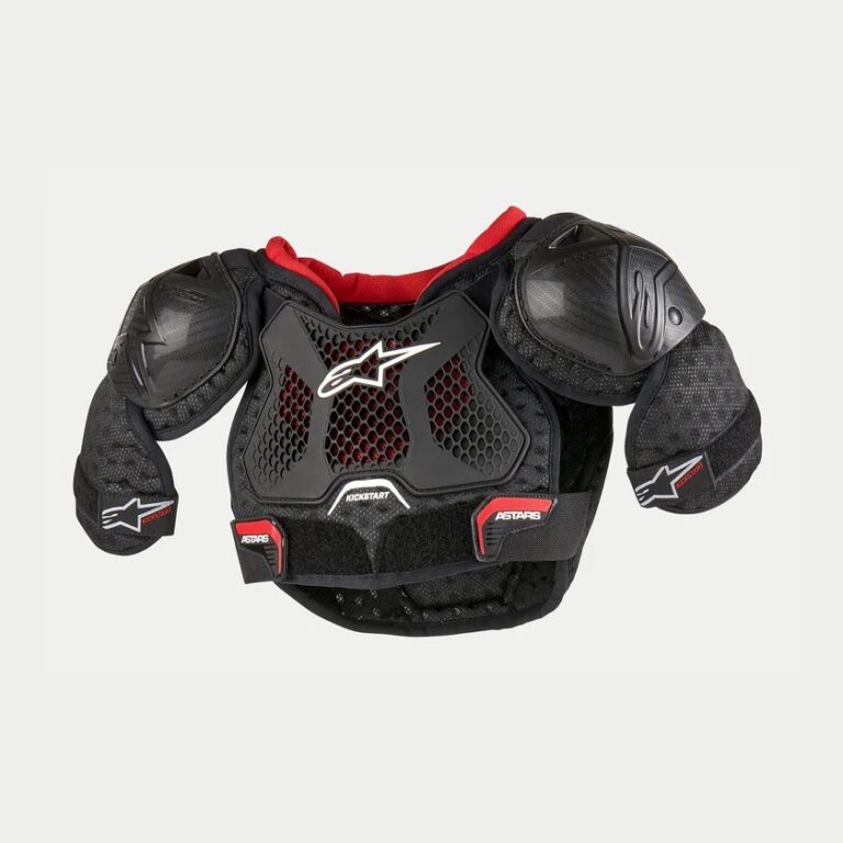 Alpinestars Jeugd Bionic Action Kickstart Bodyprotector Zwart maat 7-9 jaar